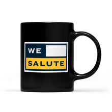 Load image into Gallery viewer, Black Mug - WeSalute
