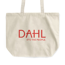 Load image into Gallery viewer, Rounded Canvas Tote Bag - Dahl

