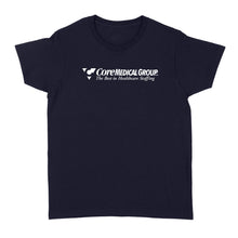 Load image into Gallery viewer, Standard Women's T-shirt - CMG white logo
