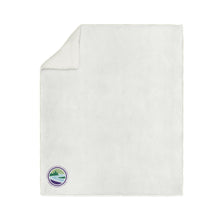 Load image into Gallery viewer, Sherpa Blanket - Eugene Gastroenterology circle logo
