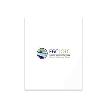 Load image into Gallery viewer, Acrylic Print - Eugene Gastroenterology combo logo
