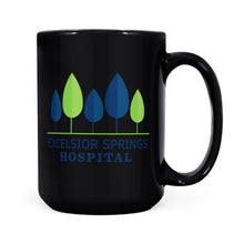 Load image into Gallery viewer, Black Mug - Excelsior Springs Hospital
