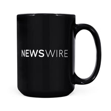 Load image into Gallery viewer, Newswire - Black Mug
