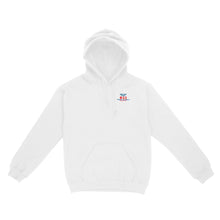 Load image into Gallery viewer, Standard Hoodie - Santa Cruz 911 blue logo
