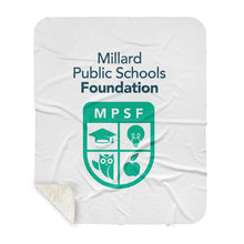 Load image into Gallery viewer, Sherpa Blanket - MPSF vertical
