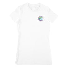 Load image into Gallery viewer, Premium Women's T-shirt - Eugene Gastroenterology circle logo
