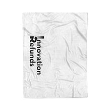 Load image into Gallery viewer, Fleece Blanket - InnovationRefunds black
