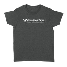 Load image into Gallery viewer, Standard Women's T-shirt - CMG white logo
