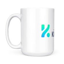 Load image into Gallery viewer, Kinetik Logo Dark - White Mug
