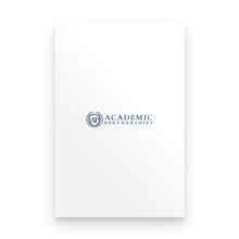 Load image into Gallery viewer, Premium Poster - Academic Partnerships

