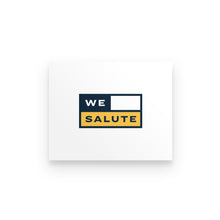 Load image into Gallery viewer, Premium Poster - WeSalute
