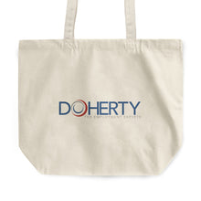 Load image into Gallery viewer, Rounded Canvas Tote Bag - Doherty
