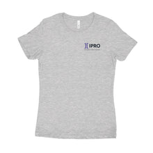 Load image into Gallery viewer, Next Level 3900 Women's T-Shirt - Ipro horizontal logo
