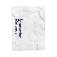 Load image into Gallery viewer, Fleece Blanket - InnovationRefunds blue
