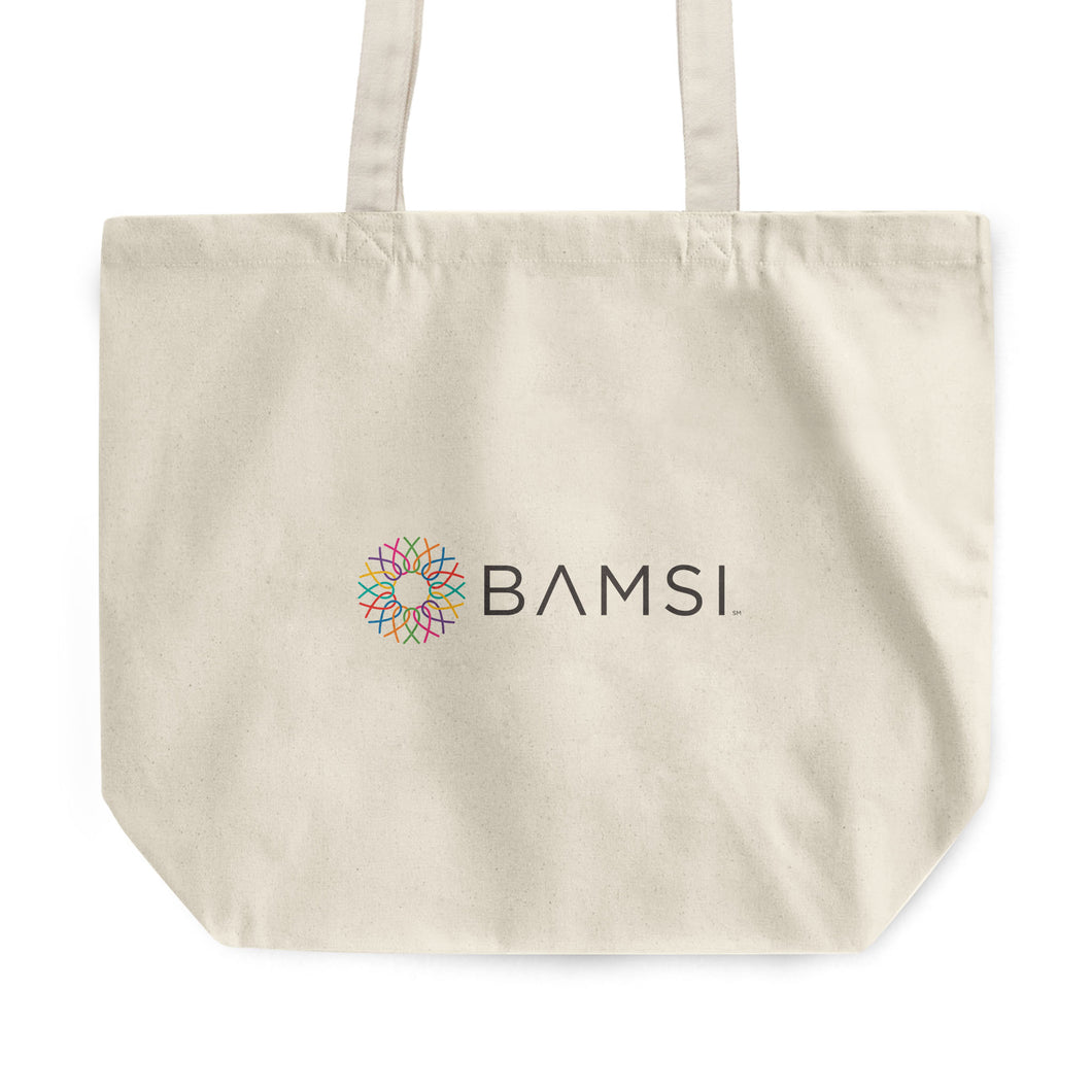 Rounded Canvas Tote Bag