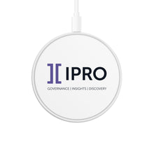 Load image into Gallery viewer, Circle Wireless Charger - Ipro horizontal logo
