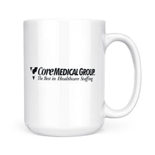 Load image into Gallery viewer, White Mug - CMG black logo
