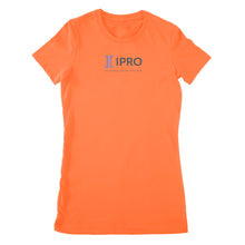 Load image into Gallery viewer, Premium Women's T-shirt - Ipro horizontal logo
