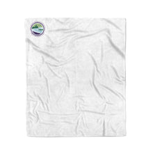 Load image into Gallery viewer, Fleece Blanket - Eugene Gastroenterology circle logo
