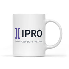 Load image into Gallery viewer, White Mug - Ipro horizontal logo
