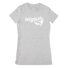 Load image into Gallery viewer, Premium Women's T-shirt - Fishawack high 5
