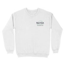 Load image into Gallery viewer, Standard Crew Neck Sweatshirt - ReVIDA side logo
