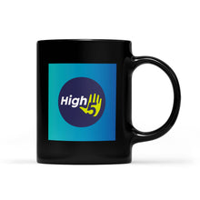 Load image into Gallery viewer, Black Mug - Fishawack high 5
