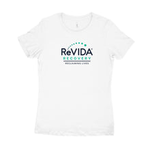 Load image into Gallery viewer, Next Level 3900 Women's T-Shirt - ReVIDA middle logo
