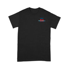 Load image into Gallery viewer, Standard T-Shirt - Santa Cruz 911 blue logo

