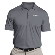 Load image into Gallery viewer, Performance Polo (DTFx) - Doherty white logo
