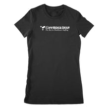 Load image into Gallery viewer, Premium Women's T-shirt - CMG white logo

