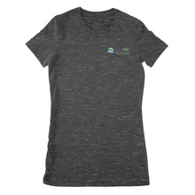 Load image into Gallery viewer, Premium Women's T-shirt - Eugene Gastroenterology combo logo
