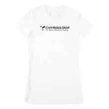 Load image into Gallery viewer, Premium Women's T-shirt - CMG black logo
