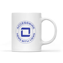 Load image into Gallery viewer, Accesswire icon - White Mug
