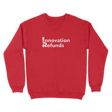 Load image into Gallery viewer, Standard Crew Neck Sweatshirt - InnovationRefunds white

