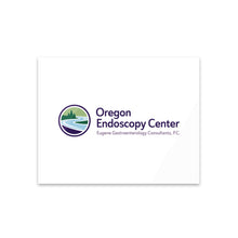 Load image into Gallery viewer, Acrylic Print - Eugene Gastroenterology Oregon logo
