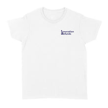 Load image into Gallery viewer, Standard Women's T-shirt - InnovationRefunds blue
