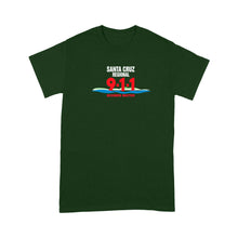 Load image into Gallery viewer, Standard T-Shirt - Santa Cruz 911 white logo
